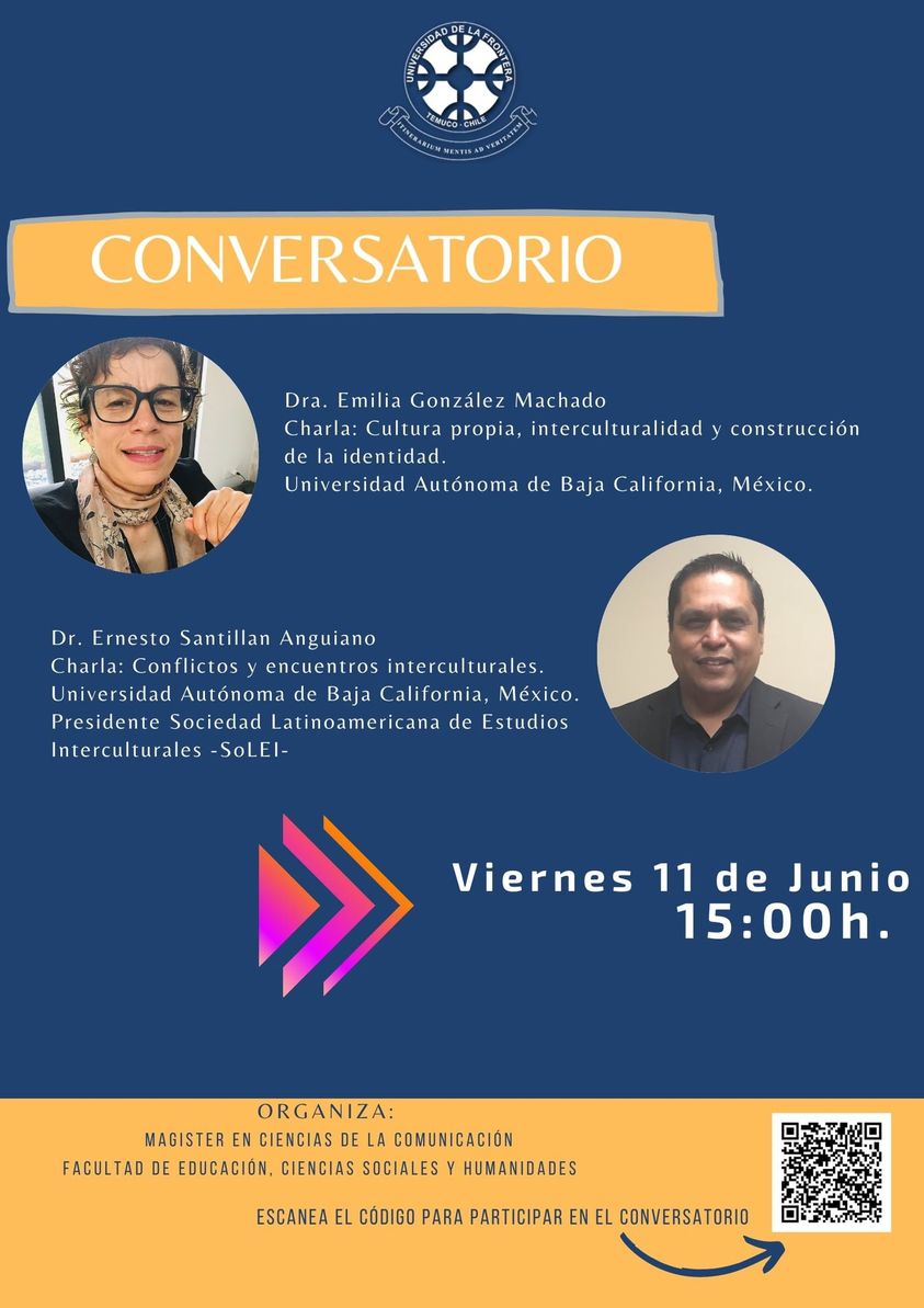 Conversatorio Internacional sobre Interculturalidad, organizado por el Magíster en Ciencias de la Comunicación UFRO