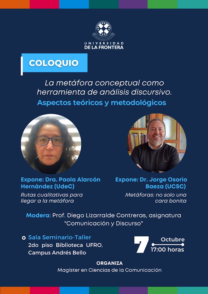 Coloquio: La Metáfora Conceptual como herramienta de análisis discursivo 2022